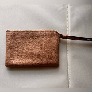 Coach Blush Leather Wristlet